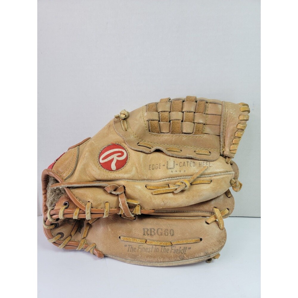 Rawlings RBG30 Baseball Glove Basket Web Leather RHT Youth Adult Used